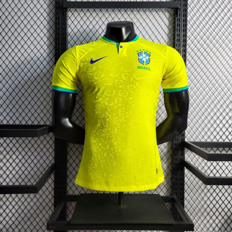 لباس اول برزیل جام جهانی ۲۰۲۲ | بازیکن (پلیری) – فروشگاه اینترنتی فنزو