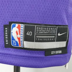 لباس بنفش ساکرامنتو کینگز سیتی ادیشن ویژه 75 سالگی NBA - تصویر 6