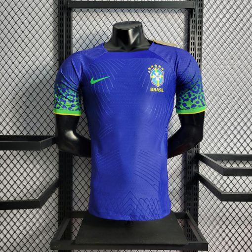لباس دوم برزیل جام جهانی ۲۰۲۲ ورژن بازیکن (پلیری)