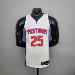 لباس سفید دیترویت پیستونز آسوسیشن ادیشن ویژه 75 سالگی NBA