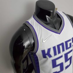 لباس سفید ساکرامنتو کینگز سیتی ادیشن ویژه 75 سالگی NBA - تصویر 6