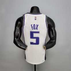 لباس سفید ساکرامنتو کینگز سیتی ادیشن ویژه 75 سالگی NBA - تصویر 10