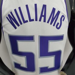 لباس سفید ساکرامنتو کینگز سیتی ادیشن ویژه 75 سالگی NBA - تصویر 8