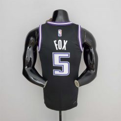 لباس مشکی ساکرامنتو کینگز سیتی ادیشن ویژه 75 سالگی NBA - تصویر 10