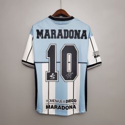 لباس کلاسیک آرژانتین 2001 بازی خداحافظی مارادونا
