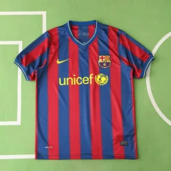 لباس کلاسیک بارسلونا 2010-2009 کیت اول