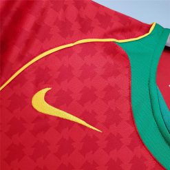 لباس کلاسیک پرتغال یورو 2004 کیت اول - تصویر 5