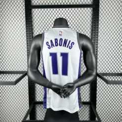 لباس سفید ساکرامنتو کینگز سیتی ادیشن ویژه 75 سالگی NBA - تصویر 12
