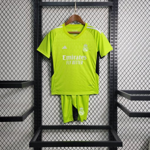 لباس بچه گانه دروازه بانی رئال مادرید 2024-2023 سبز