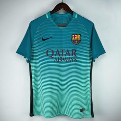 لباس کلاسیک بارسلونا 2017-2016 کیت سوم