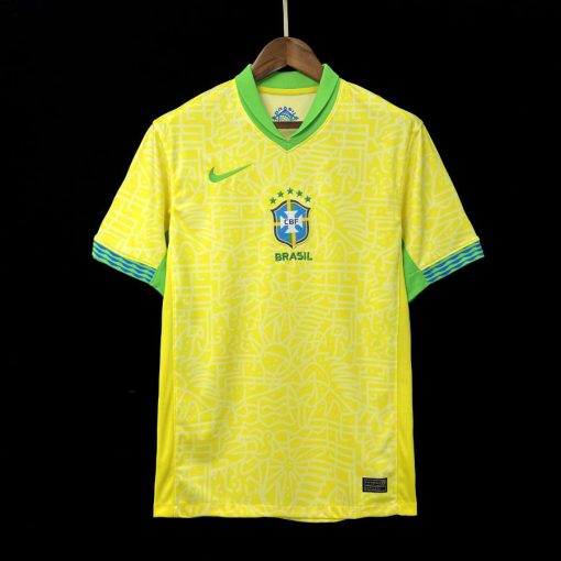 لباس اول برزیل 2024 ورژن هوادار