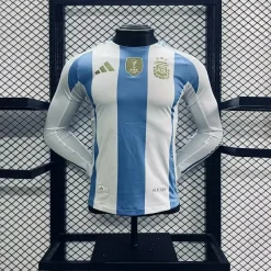 لباس اول آرژانتین 2024 آستین بلند ورژن بازیکن (پلیری)