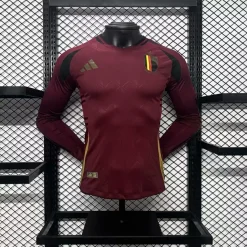 لباس اول بلژیک یورو 2024 آستین بلند ورژن بازیکن (پلیری)