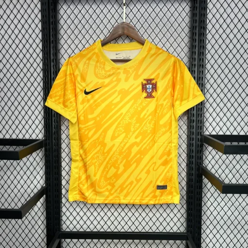 لباس دروازه بانی پرتغال یورو 2024 زرد هوادار