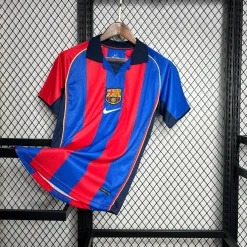 لباس کلاسیک بارسلونا 2002-2001 کیت اول - تصویر 6