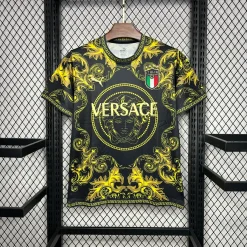 لباس کانسپت ایتالیا VERSACE طلایی هوادار