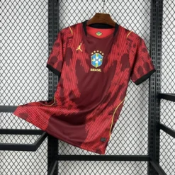 لباس دروازه بانی برزیل جام جهانی 2026 قرمز ورژن هوادار