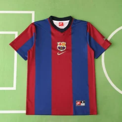 لباس کلاسیک بارسلونا 1999-1998 کیت اول