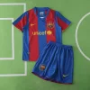 لباس کلاسیک بچه گانه بارسلونا 2008-2007 کیت اول